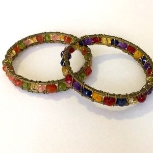 Nashelle jeweled bangle bundle